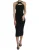 Crossneck Bodycon Midi-jurk