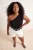 Trendyol Curve Dames Zwart Effen Mouwloos Getailleerd Grote maten Blouses