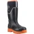 Muck Boots Grit S5 Heren Rubberen Zwarte/oranje Regenlaarzen