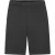 Fruit of the Loom Heren Lichtgewicht Shorts (Zwart)