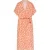 Catwalk Junkie Resort Collar Blouse Dress Papaya