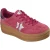 Skechers Academy Hi Elevated Essence Lederen Dames Rood/Blauwe Sneakers