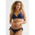 BEACHWAVE strik bikinibroekje met lurex en textuur donkerblauw