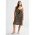BEACHWAVE crinkle strandjurk beige/zwart
