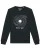 Watapparel Sweatshirt ‘ Milky way ‘  zwart / wit gemêleerd
