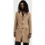 AllSaints Hal Coat Camel Brown