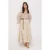Trendyol Modest Dames Beige Effen Maxi Skater Modest Rokken