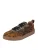 Crickit Sneakers laag ‘RUNA’  beige / cognac / zwart