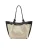 Coccinelle Shopper ‘FINN’  lichtbeige / donkerblauw