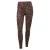 ADIDAS PERFORMANCE Sportbroek ‘Optime Power’  chocoladebruin / brokaat