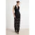 TRENDYOLMİLLA Dames Zwart Effen Maxi Mouwloos Recht Avond & Gala Jurk