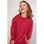 Jubel gestreepte midi sweatjurk met hartjes – roze/wit