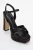 Yulia Cross-Strap Platform Hak Sandaal