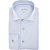 Overhemd Ledub lichtblauw Modern Fit katoen effen wide spread