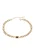 faina Armband  goud / zwart