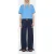 Closed Crew Neck Short Sleeve T-shirts Chambray Blue