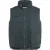 Mo Gewatteerd vest Heren Houtskool