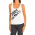 Dames-T-shirt zonder mouwen met ronde hals Z1T00360