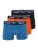 NIKE Underwear Sportondergoed  blauw / donkeroranje / zwart / offwhite