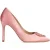 LK Bennett Luella Heart Pump Baby Pink