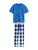 Next Pyjama lang  blauw / nachtblauw / wit