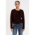 Cache Cache gebreid vest met wol – donkerbruin