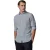 Lichtblauwe linnen overhemd Profuomo Slim Fit