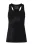 Zwarte grafische tanktop – modern minimalisme met een artistiek randje