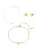 Hey Happiness Sieraden set ‘Pure Love’  goud