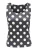 Only Onllone Aop 2-way S/l Top Jrs Tops En Singlets Chocolate Torte Cloud Cream Dots
