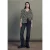 Street One Studio Dames V-hals blouse met knopen in Zwart