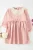 TRENDYOLKIDS Meisjes Roze Bloemen Midi Lang Casual Recht Jurken