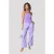 Colourful Rebel Wende Uni Low Waist Pants Pastel Lilac