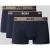 Boss Trunks van katoenmix in een set van 3 model ‘Power’