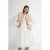 Lollys Laundry gilet met backprint beige