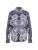 SEIDENSTICKER Blouse ‘Schwarze Rose’  marine / wit
