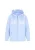 MYMO Sweatvest  lichtblauw / wit