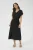 Jurk A-shape black