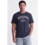 JACK & JONES PLUS SIZE relaxed fit T-shirt met print – donkerblauw