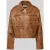 Topshop Jack in leerlook met klepzakken model ‘MADISON’