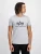 ALPHA INDUSTRIES Shirt  blauw / grijs