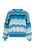 IZIA Jumper Dames Blauw Veelkleurig