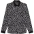 The Kooples Chemise Printe Detail Col Blanc Black White