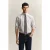 GANT Reg Classic Poplin Banker Shirt Pewter Grey