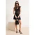 TRENDYOLMİLLA Dames Zwart Effen Mouwloos Regular fit Blouses