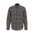 WE Fashion regular fit geruit overhemd – zwart