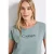Street One Dames Shirt met folietekst in Blauw