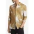 John Varvatos Madera Shirt With Tie Dye Mustard
