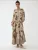 Hiccup Blousejurk  beige / bruin