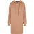 Urban Classics Dames badstof organic oversized hoodie jurk
